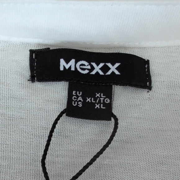 MEXX Cotton Boho Embroidered Balloon Sleeve Peasant Blouse SZ XL - Picture 12 of 14